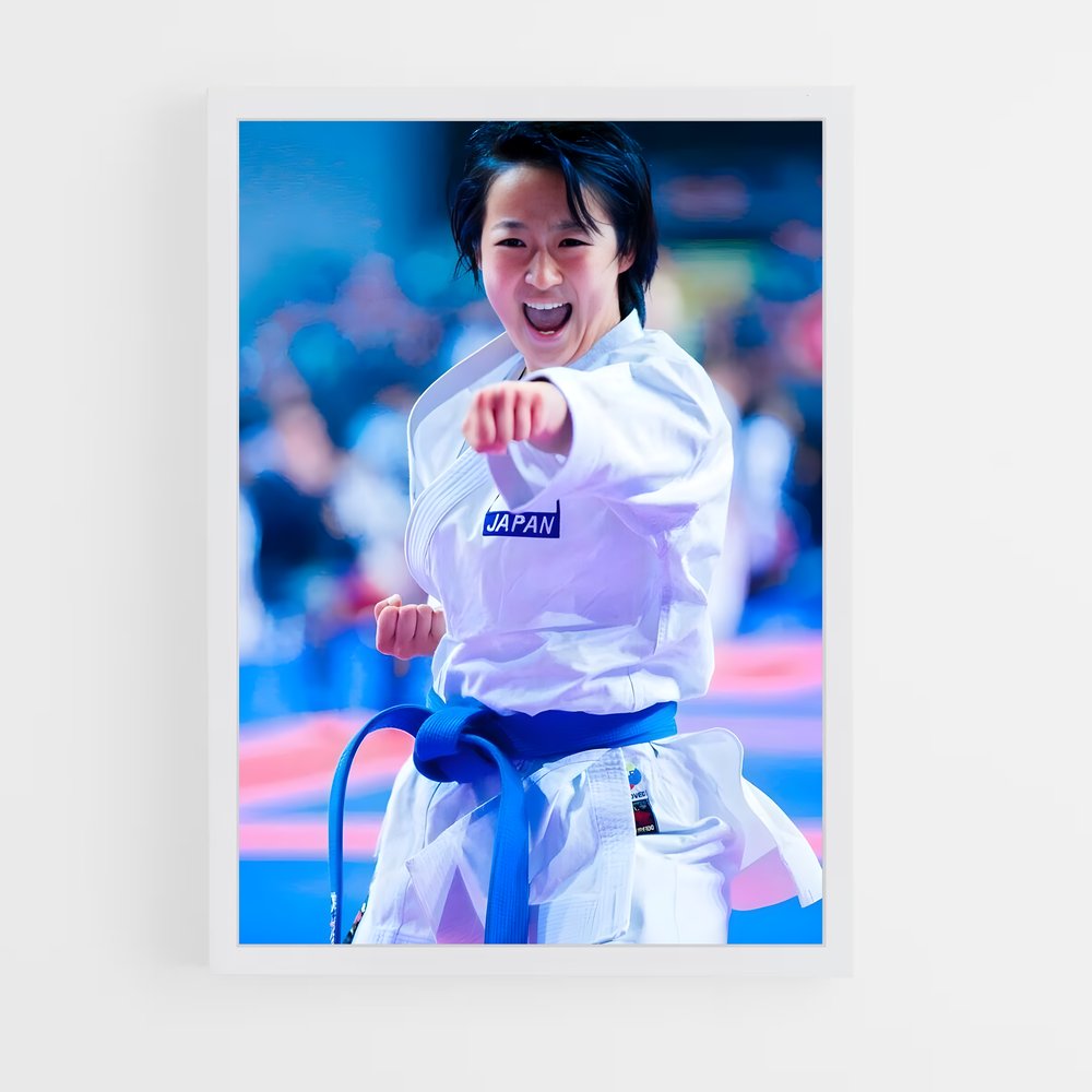 Poster Force du Kimono – affiche Karaté (vue 3)